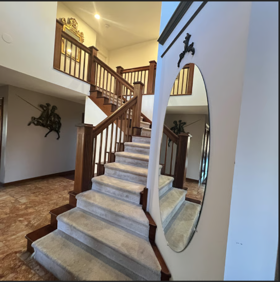 Stairway and Closets