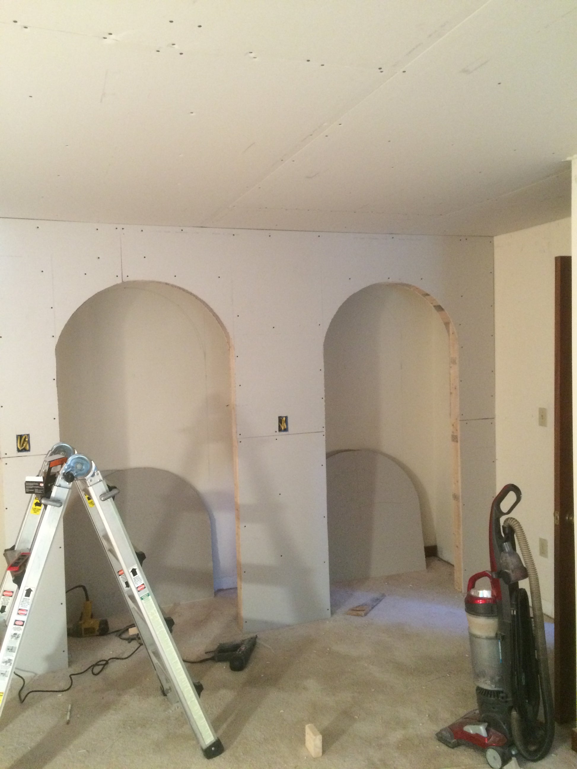 Remodeling of this master suite