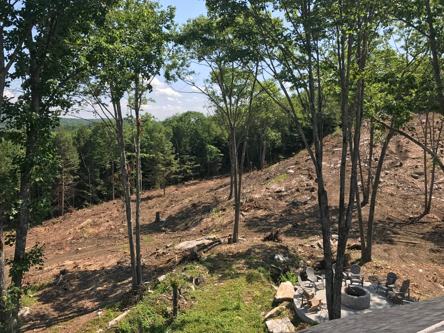 The mountain at The Nature View Estate
