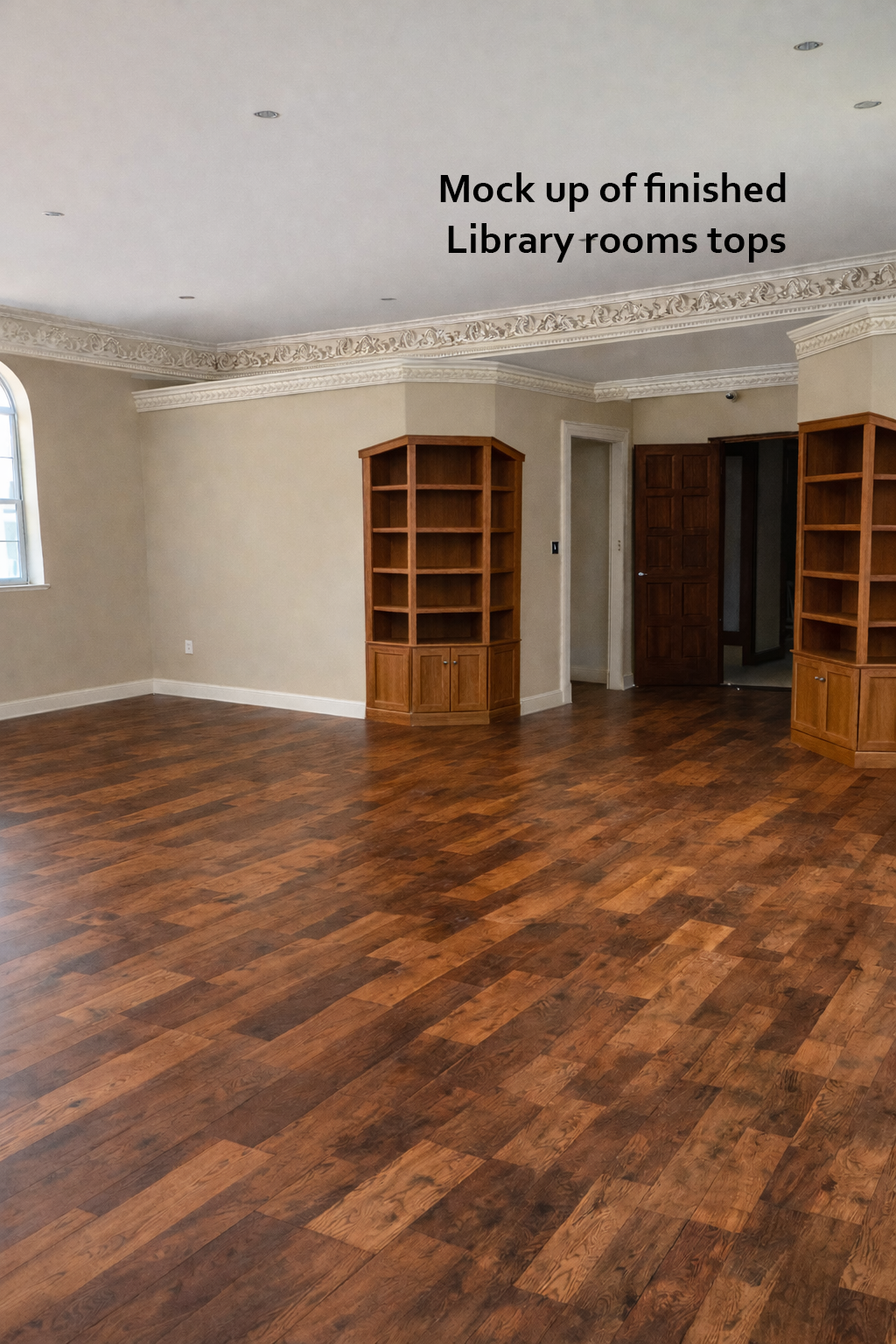 Library_shelves_when_completed with the fancy trim